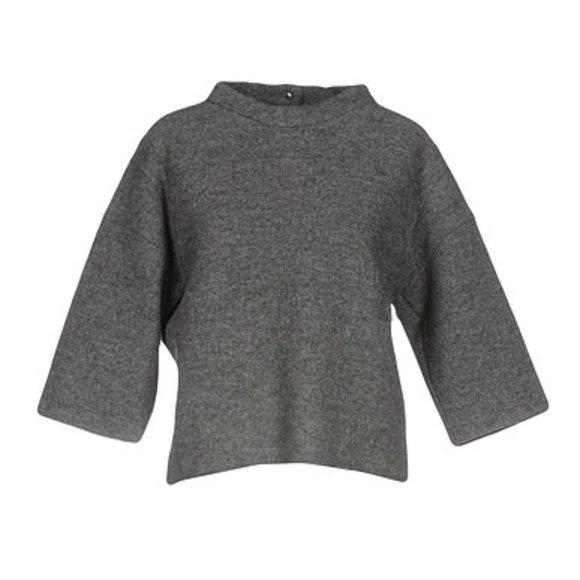 Pinko NWT Virgin Wool Crop Top - Picture 1 of 16